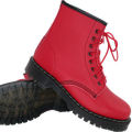 Boulder Boot Red van Vegetarian Shoes, Klik om naar de webshop te gaan