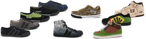De nieuwe sneakers van Ipath, Element en Macbeth. Klik om naar de webwinkel te gaan