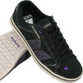Macbeth - Newman damessneaker Black/Purple Static Dots