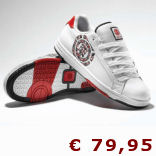 Wit rode Churchill sneaker van Element