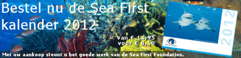 Nieuw! De eerste Sea First Foundation kalender 2012