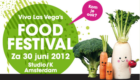 Viva Las Vega's Foodfestival, 30 juni, Amsterdam