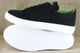 Vegetarian Shoes Brogue Sneakers - Black/ White