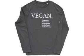 Vegan Print Shirt - voorkant