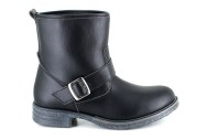 Vegetarian Shoes Biker Low - Black