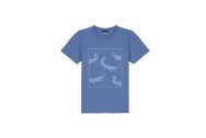 Kindershirt Crocodiles - Bright Blue