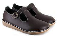 vegetarian-shoes t-brogue bruin