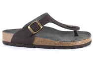 Toe Post Sandal - Brown