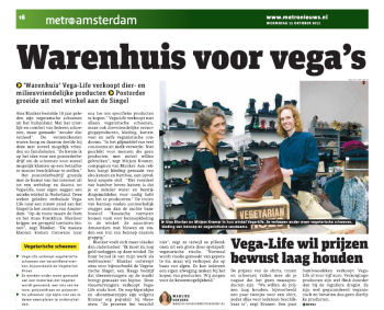 Warenhuis voor vega's