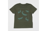 Kindershirt Crocodiles - Khaki
