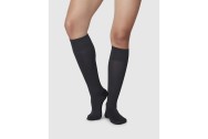 Knee High Support Sokken Irma - Black