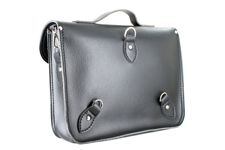 Vegetarian Shoes Cycle Satchel - Black