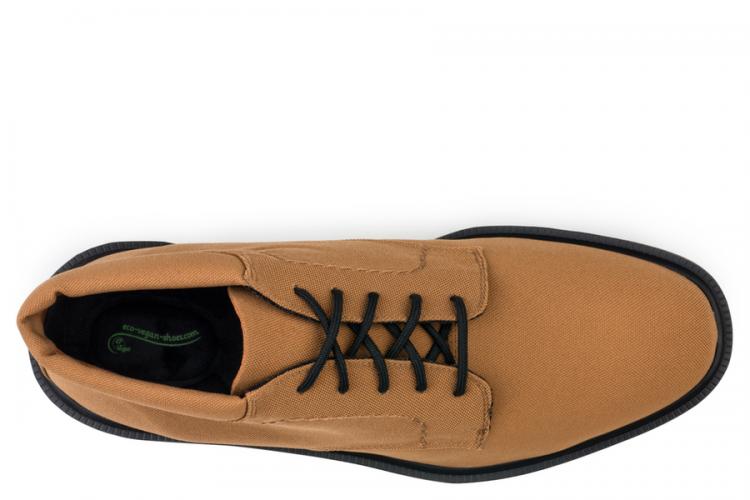 Eco Vegan Shoes London walker boot - Brown