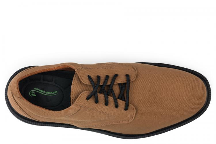 Eco Vegan Shoes London walker - Brown