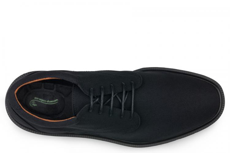 Eco Vegan Shoes London walker - Zwart