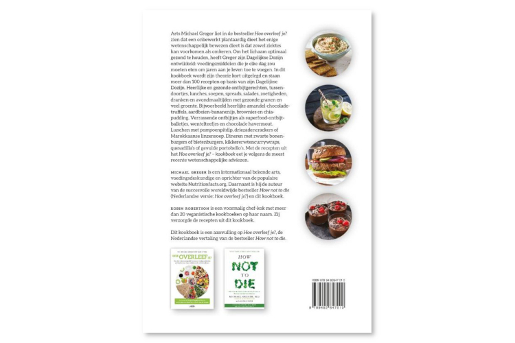 Passie - Hoe overleef je? Kookboek achterkant