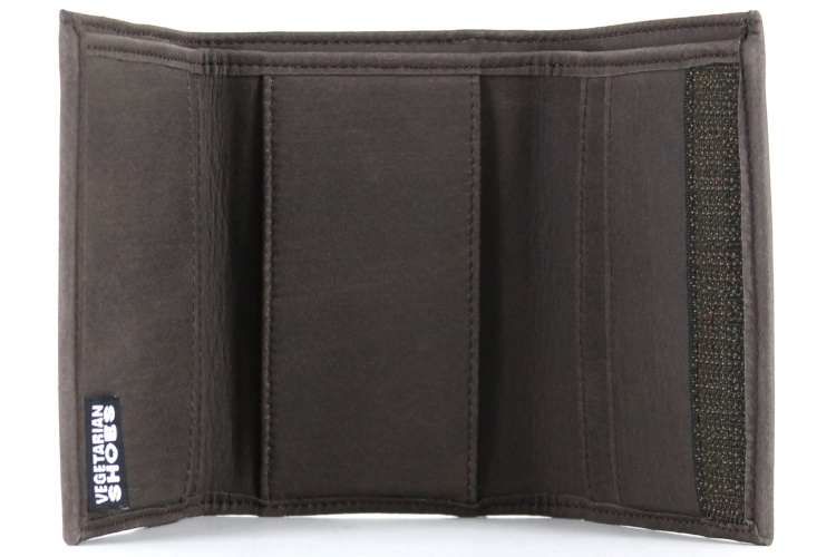 Vegetarian Shoes Wallet Vintage Bucky - Brown