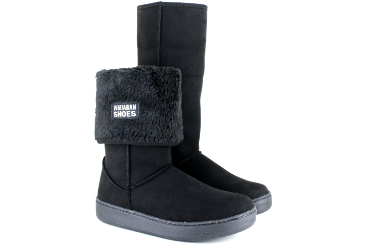 Vegetarian Shoes Highly Snugge Boot - Zwart