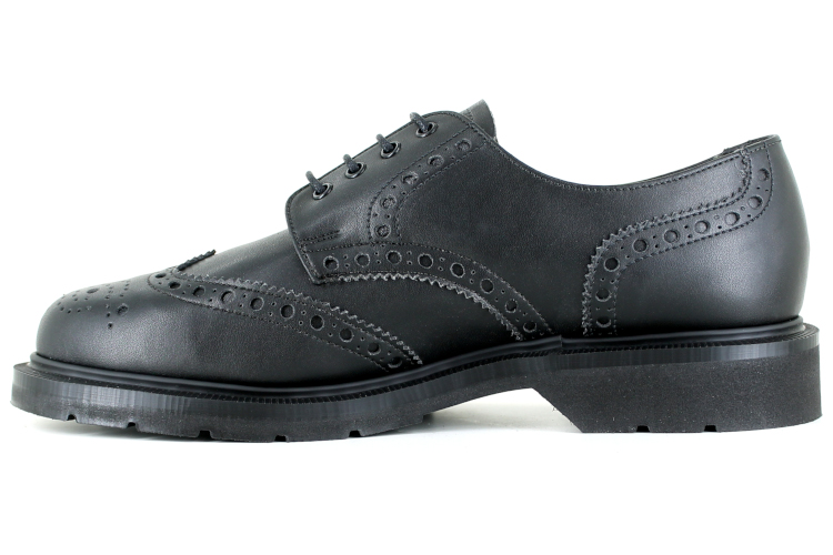 Vegetarian Shoes Airseal Brogue Lite - Black