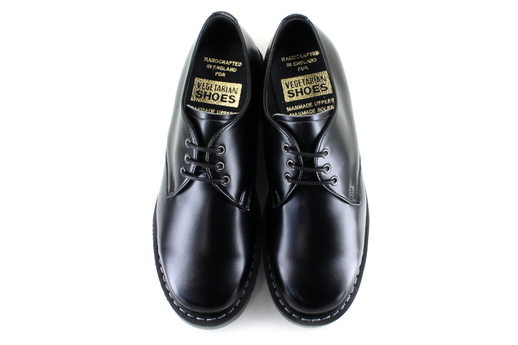 Vegetarian Shoes Airseal 3 Eye Shoe Smooth - Black
