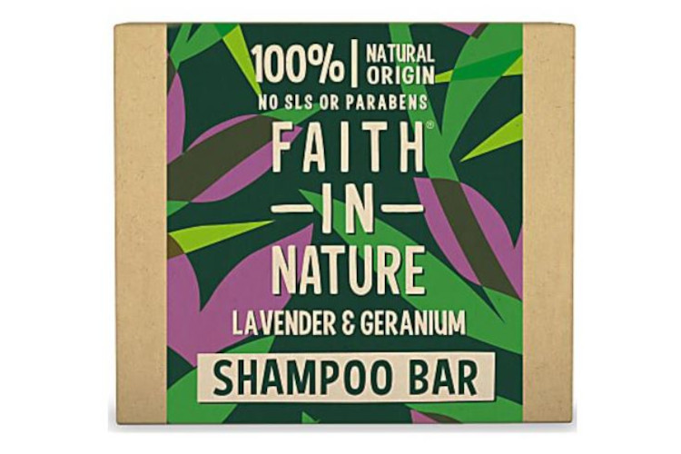 Faith in Nature Shampoo Bar Lavendel & Geranium
