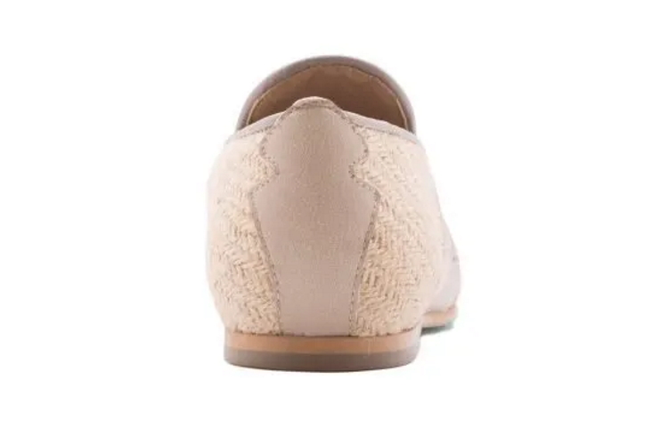 A Perfect Jane Escollera Loafer - Jute / Taupe