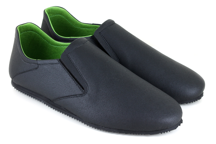 Vegetarian Shoes Travel Slipper - Black