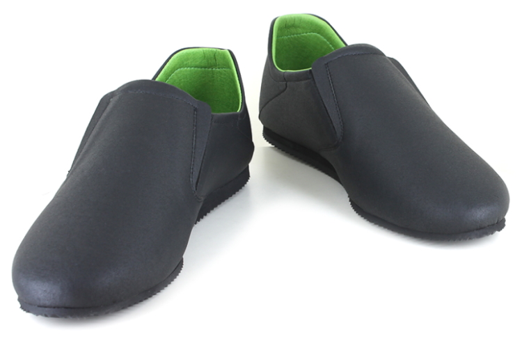 Vegetarian Shoes Travel Slipper - Black