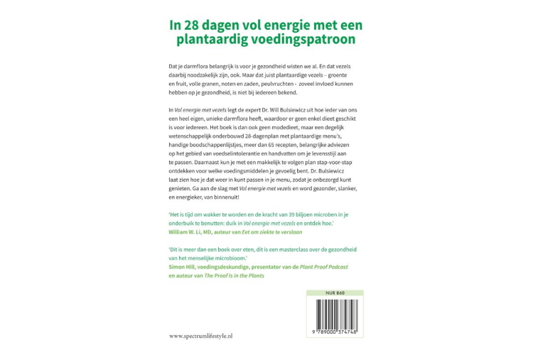 Vol energie met vezels