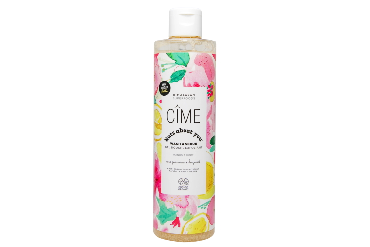 CÎME  Nuts about you wash & scrub