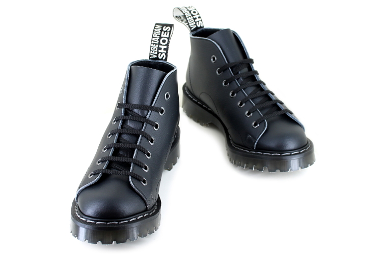 Vegetarian Shoes Airseal Monkey Boot - Black