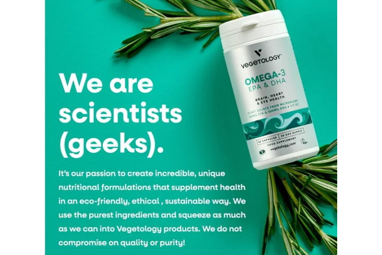 Vegetology Omega-3 EPA DHA