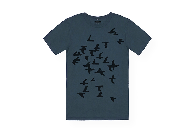 Päälä T-Shirt Hitchcock - Denim Blue