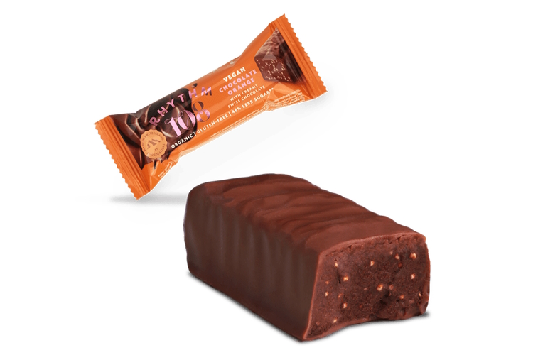Rhythm 108 Vegan Chocolate Orange bar