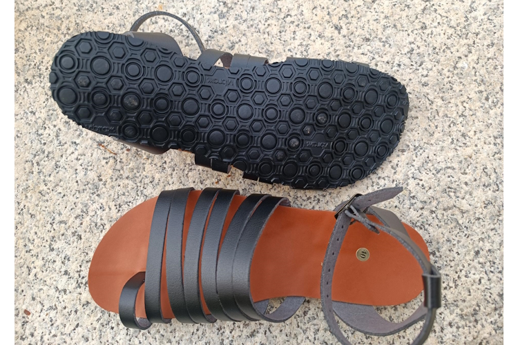 BioWorld Footwear Barefoot Sandaal Balboa - Black