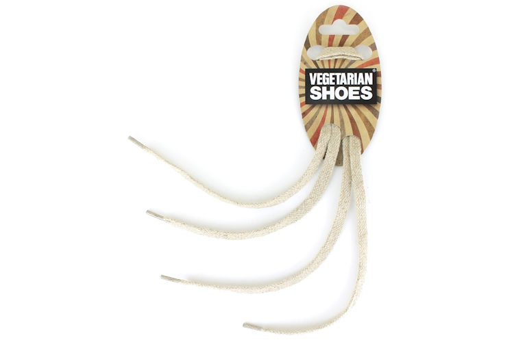 Vegetarian Shoes Veters van Hennep – Natural 60 cm.