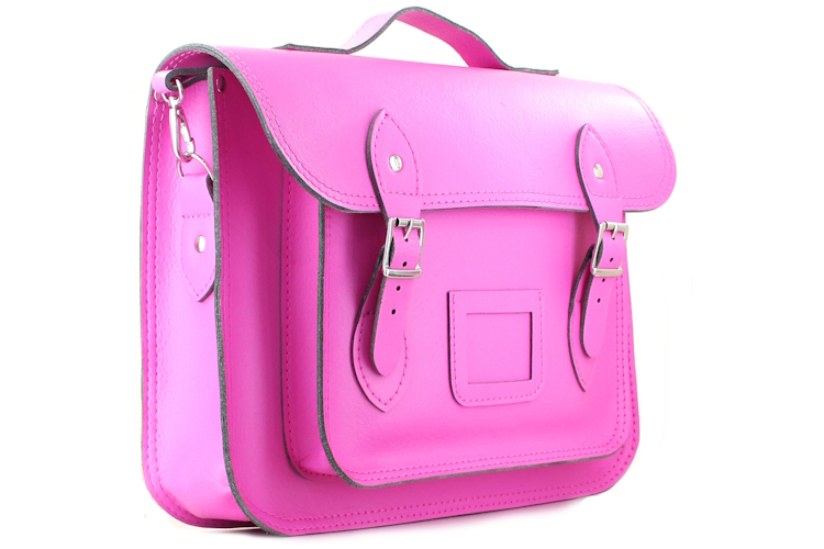 Vegetarian Shoes Tas - Cycle Satchel - Pink
