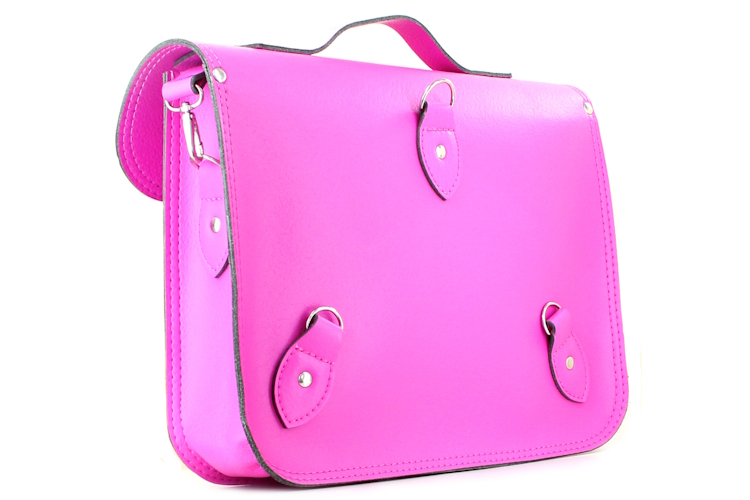 Vegetarian Shoes Tas - Cycle Satchel - Pink