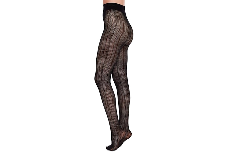 Swedish Stockings Panty Astrid Fishnet - Black
