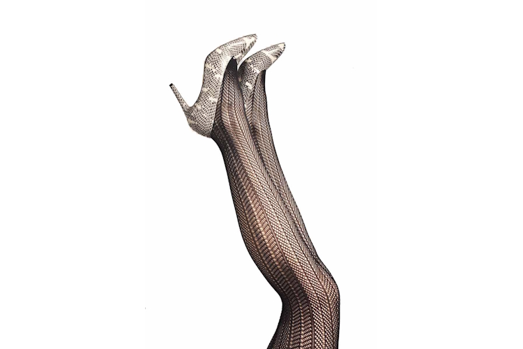 Swedish Stockings Panty Astrid Fishnet - Black