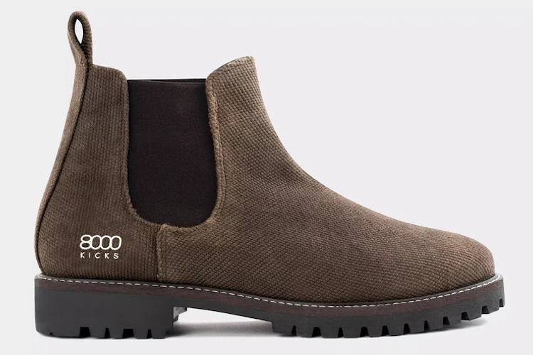 8000Kicks Crossover Hemp Chelsea - Dark Brown