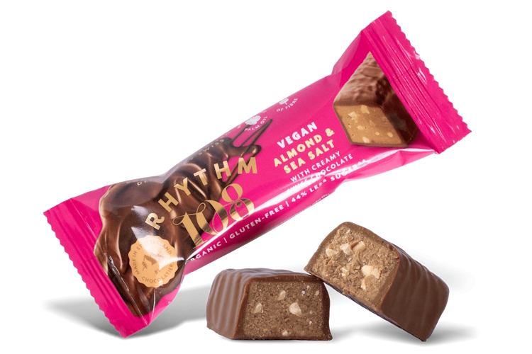 Rhythm 108 Vegan Almond & Sea Salt Bar