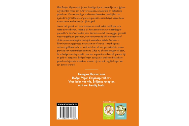 Boek Budget Vegan