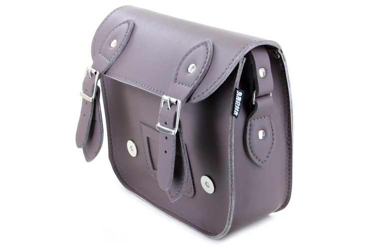 Vegetarian Shoes Tas - Mini Satchel - Mid Brown