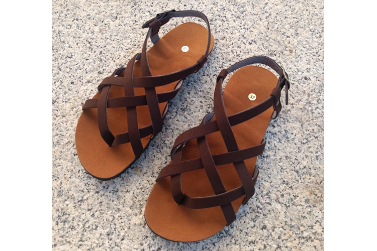 BioWorld Footwear Barefoot Sandaal Adriano - Suede Brown