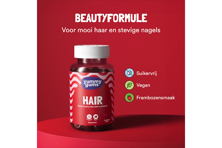 Yummy gums Hair 60 st.