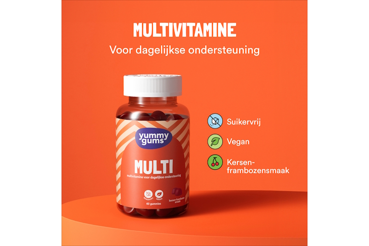 Yummy gums Multi 60 st.