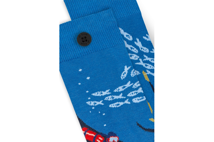 A-dam Sokken Blue Underwater
