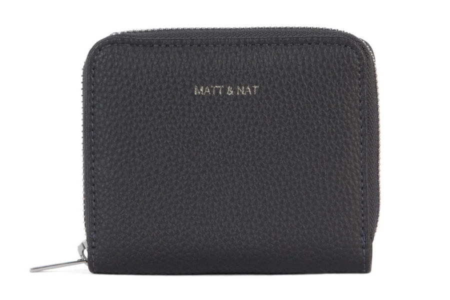 Matt & Nat Wallet Grain Rue - Coal