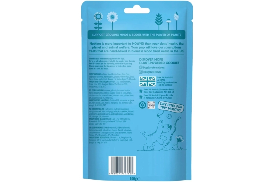 Hownd Playful pup Hemp Wellness Treats